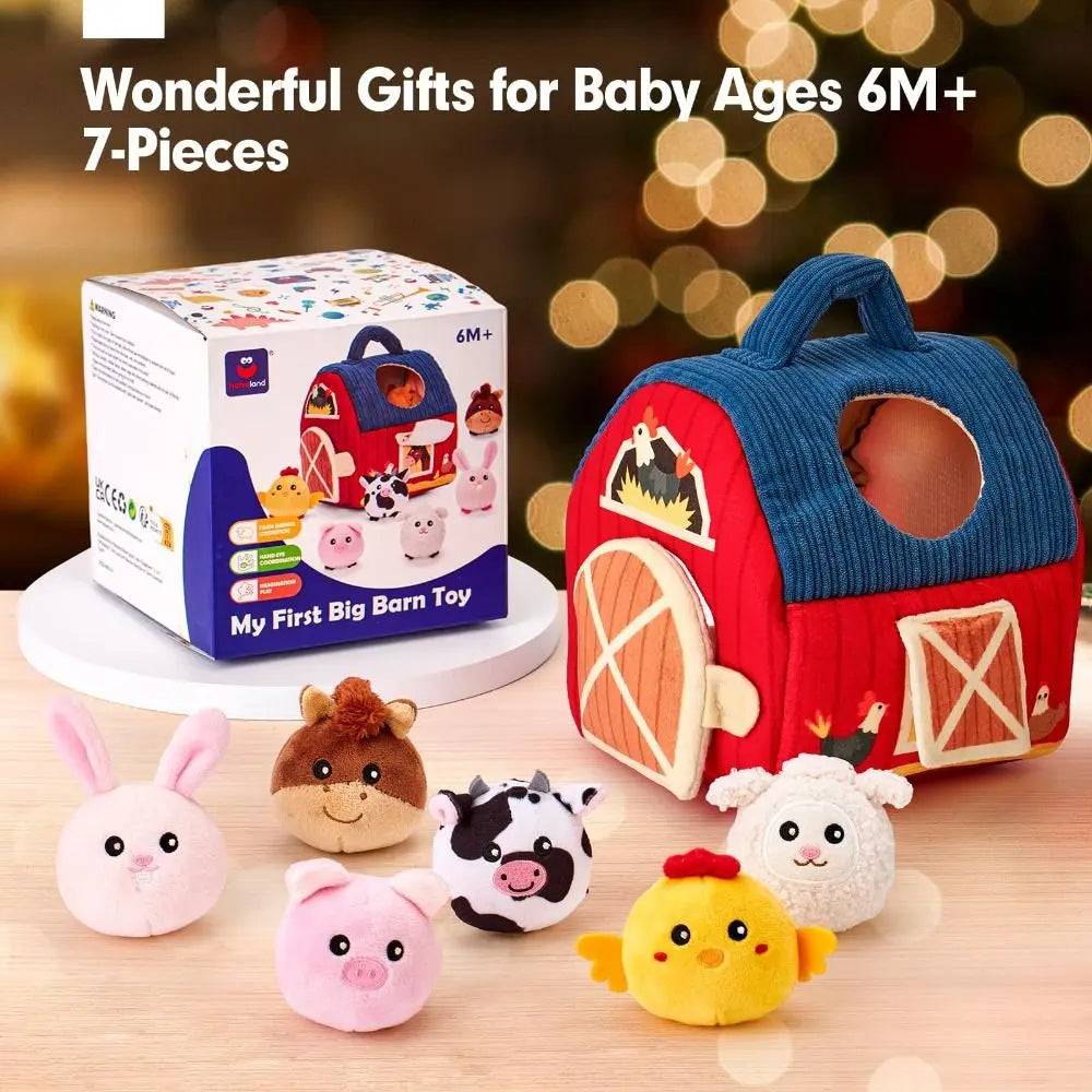 FarmFun™ Plush Sensory Barn Set — product view 2